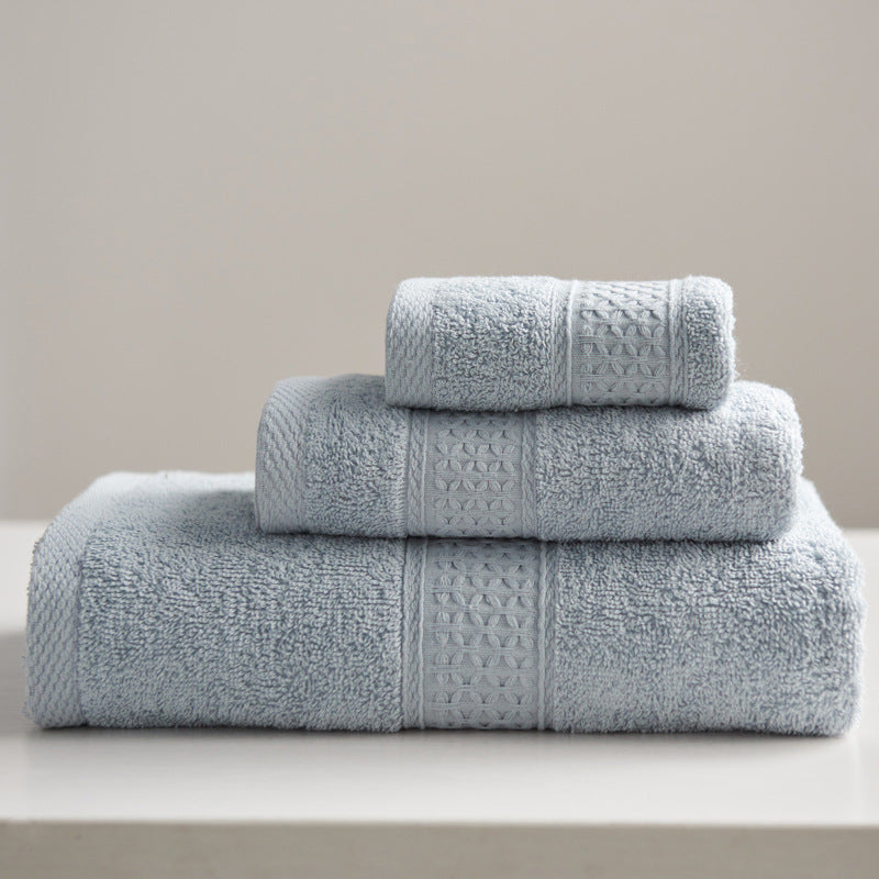 Pure Square Minimalist Cotton Towel Set