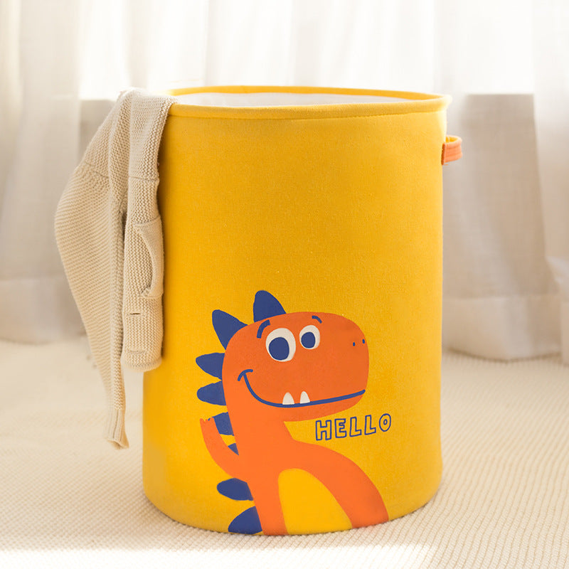 Cartoon Cubby: Children's Laundry Basket