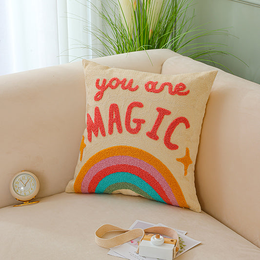 Enchanted Comfort: 'Magic Sofa Cushion Case