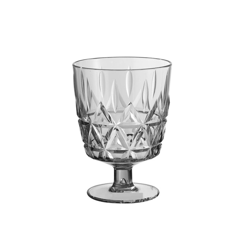 Euro Elegance: European Style Wine Glass