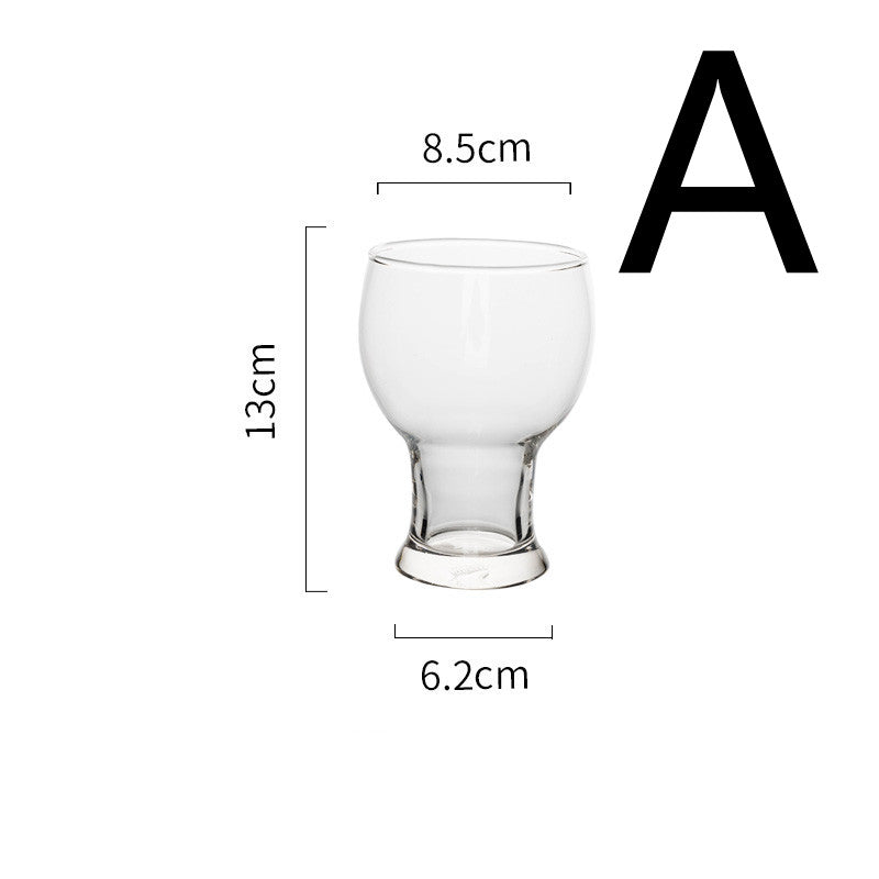 Glass Wine Glasses Goblet Large Capacity