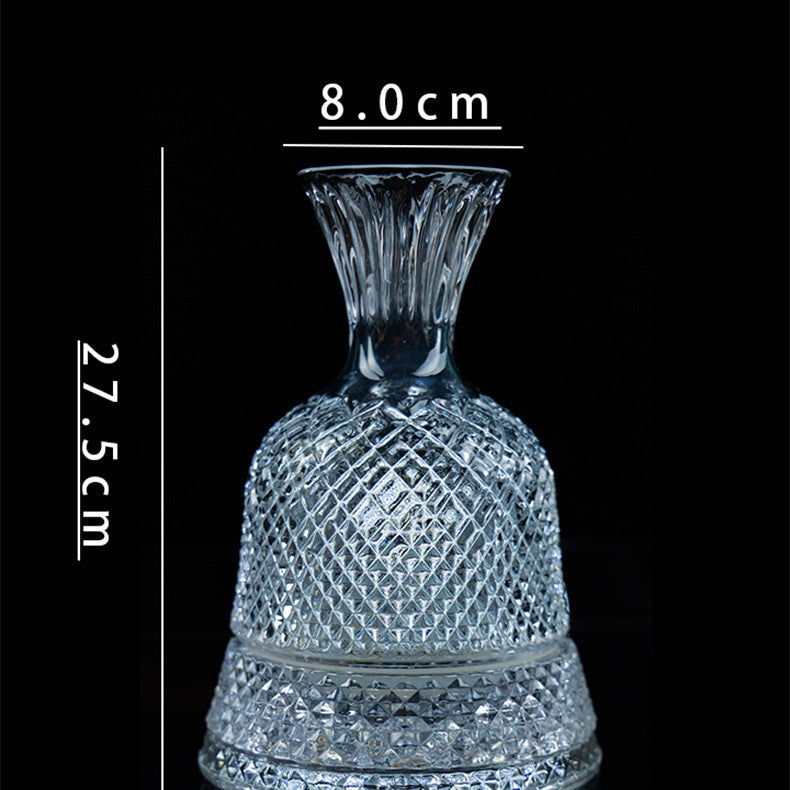 Harmony Bell: Crystal Glass Decanter