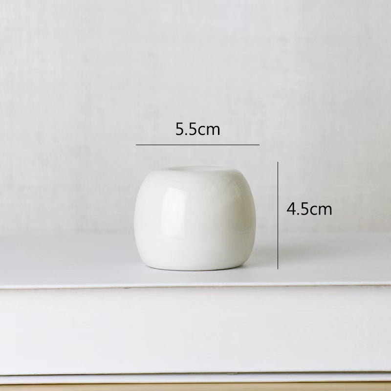 Chroma Glow: Contemporary Candle Holder