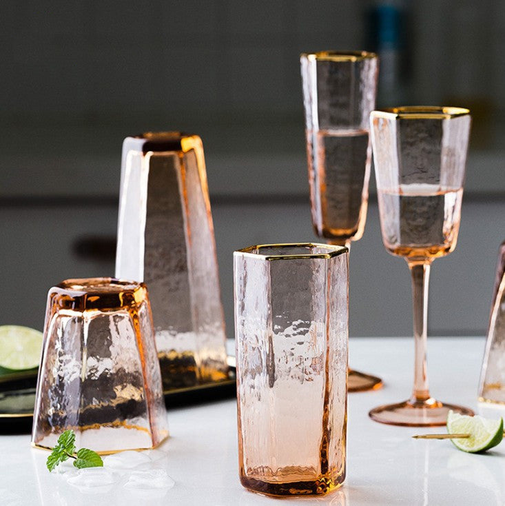 Glimmer Glass Collection: Radiant Coloured Glassware