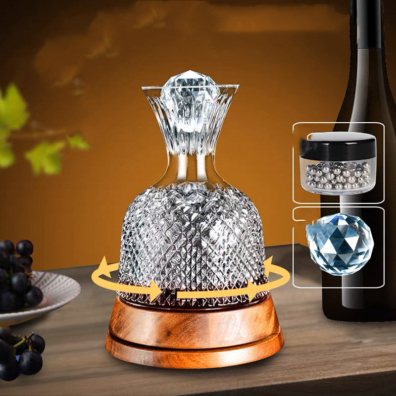 Harmony Bell: Crystal Glass Decanter