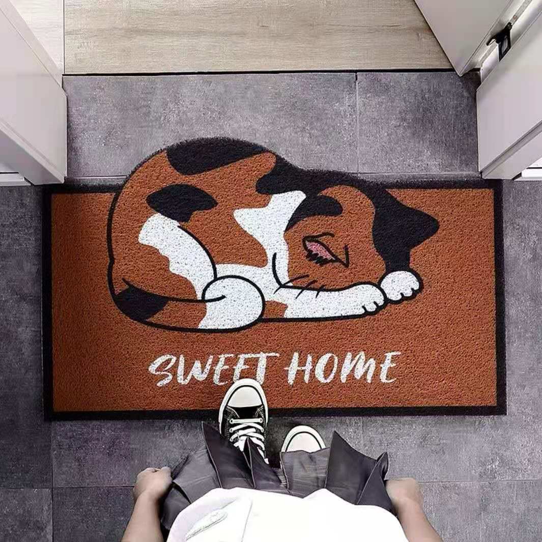 Cute Cartoon Animal Welcome Mat