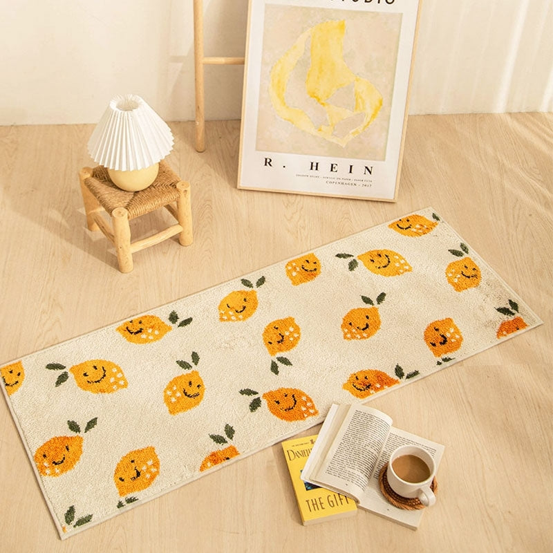 Cute Cartoon Pattern Bedside Rug