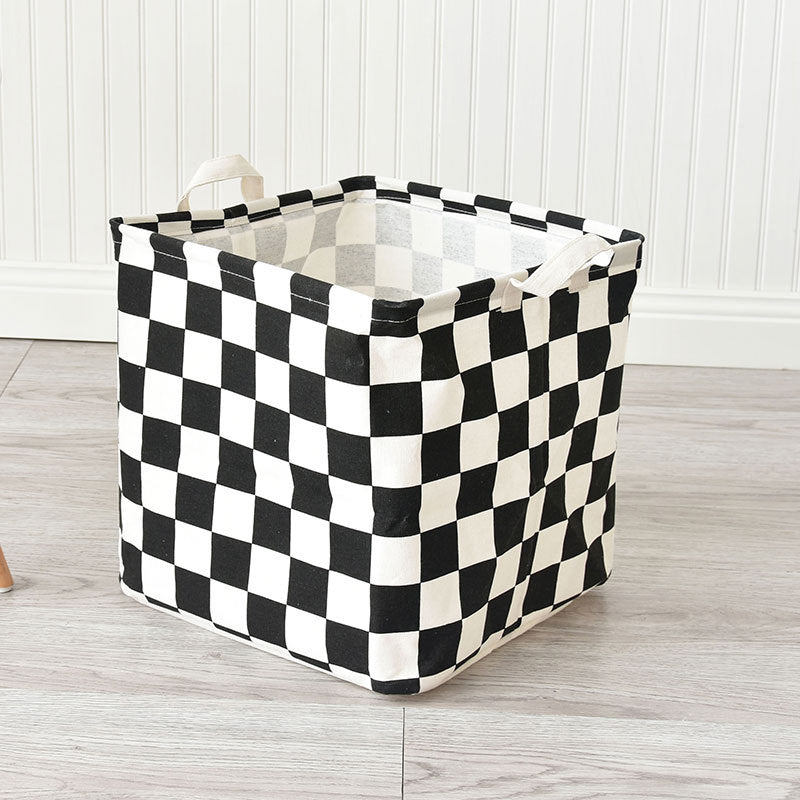 Mono Fold: Monochrome Foldable Laundry Baskets