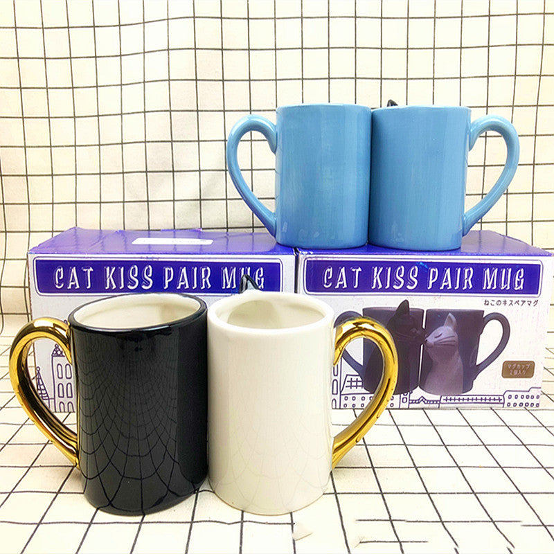 Cute Cats Kissing Mug