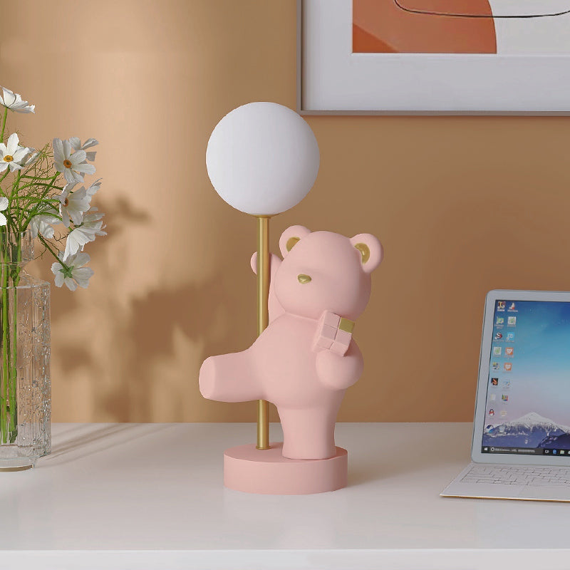 Bear Hug Glow: Cute Bear Decoration Table Lamp