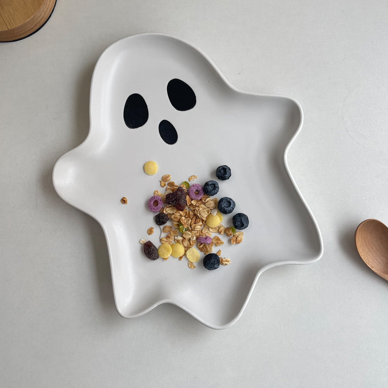 Spectral Sweets: Cute Ghost Shaped Ceramic Dish